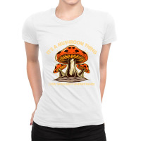 Cool Mushroom For Morel Mushroom Mycology Hunting Ladies Fitted T-shirt | Artistshot