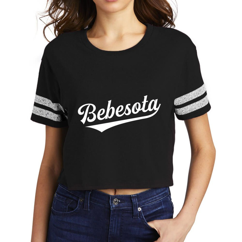 Bebesota Spanish Pretty Lady Colombia Latina Colom Scorecard Crop Tee by ravand | Artistshot