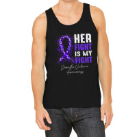 Her Fight Is My Fight Ribbon Domestic Violence Awa Tank Top | Artistshot