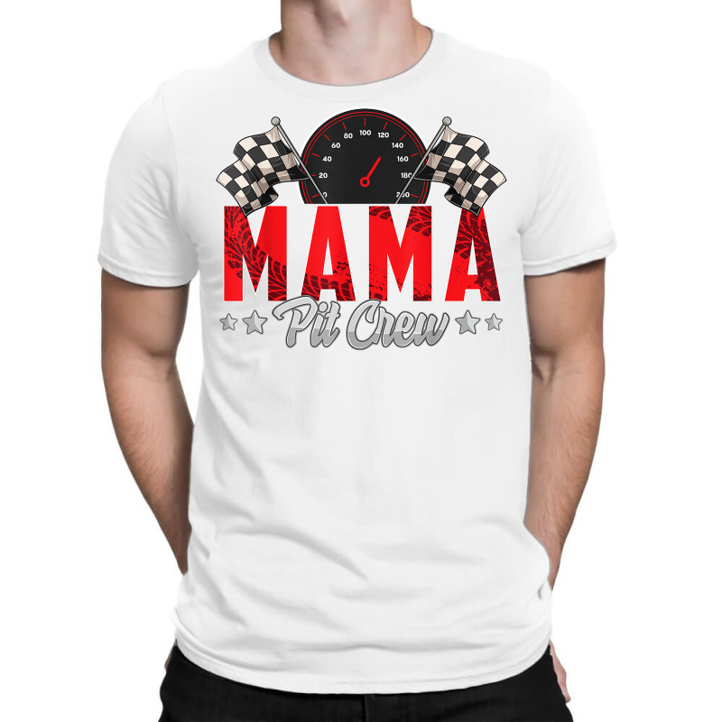 Race Car Birthday Party Racing Family Mama Pit Cre T-shirt | Artistshot