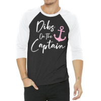 Dibs On The Captain Tank Top 3/4 Sleeve Shirt | Artistshot