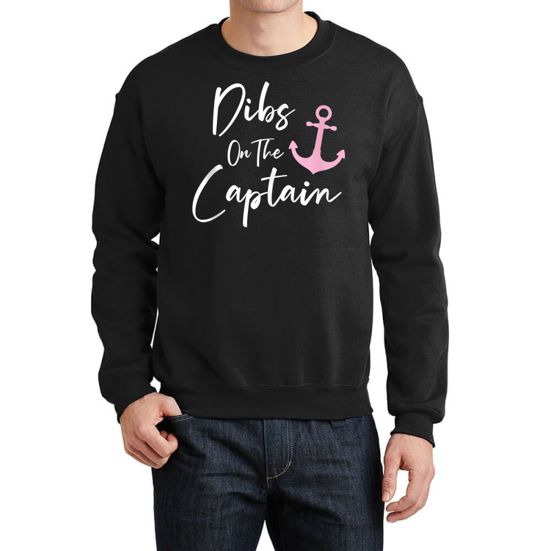 Dibs On The Captain Tank Top Crewneck Sweatshirt | Artistshot