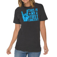 This Is My First Concert     T Shirt Vintage T-shirt | Artistshot