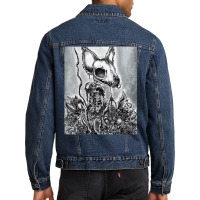 Black Metal Sphynx Cat Goth And Death Metal Dark A Men Denim Jacket | Artistshot