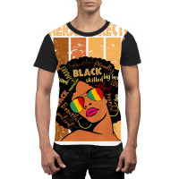 Funeral Director Afro African American Black Histo Graphic T-shirt | Artistshot