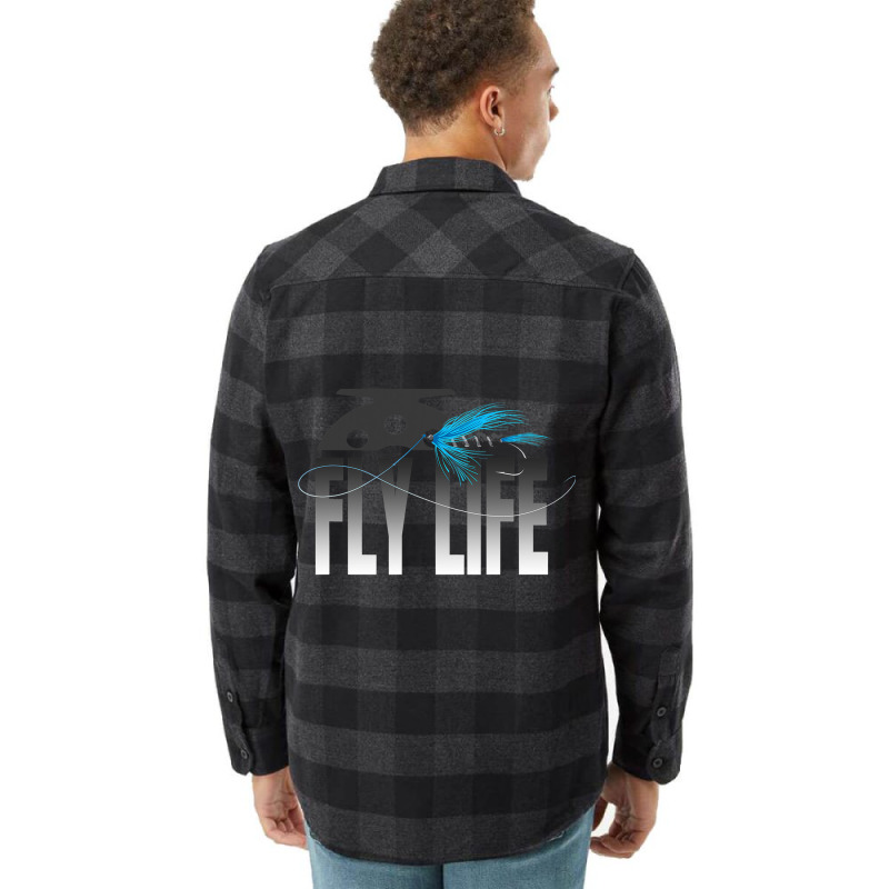 Fly Fishing Fly Life Fly Fisherman Flannel Shirt | Artistshot