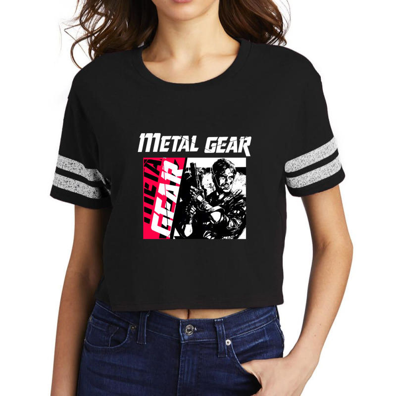 Metal Gear Solid Retro Scorecard Crop Tee by CHARLOTTELYNNTAYLOR | Artistshot