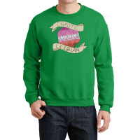 Chaotic Lesbian D20 Crewneck Sweatshirt | Artistshot