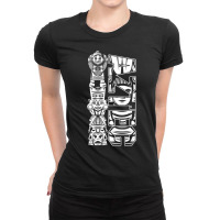 Aztec Ancient Ethnic Nation Symbol People Archeolo Ladies Fitted T-shirt | Artistshot