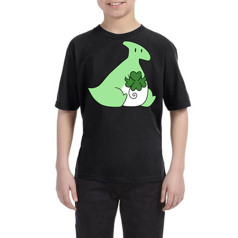 Lucky Green Hadrosaurus Youth Tee | Artistshot