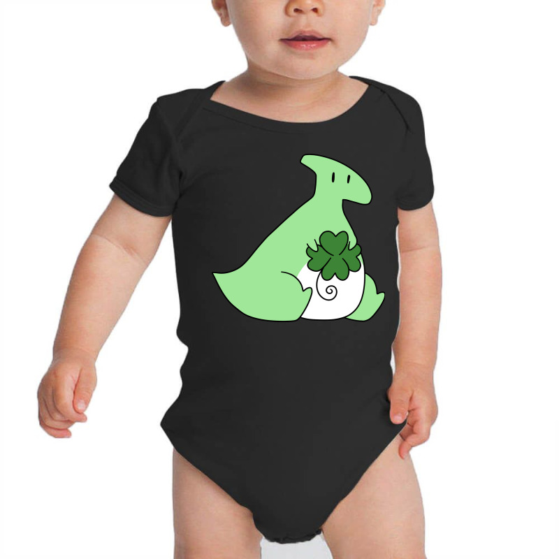 Lucky Green Hadrosaurus Baby Bodysuit | Artistshot