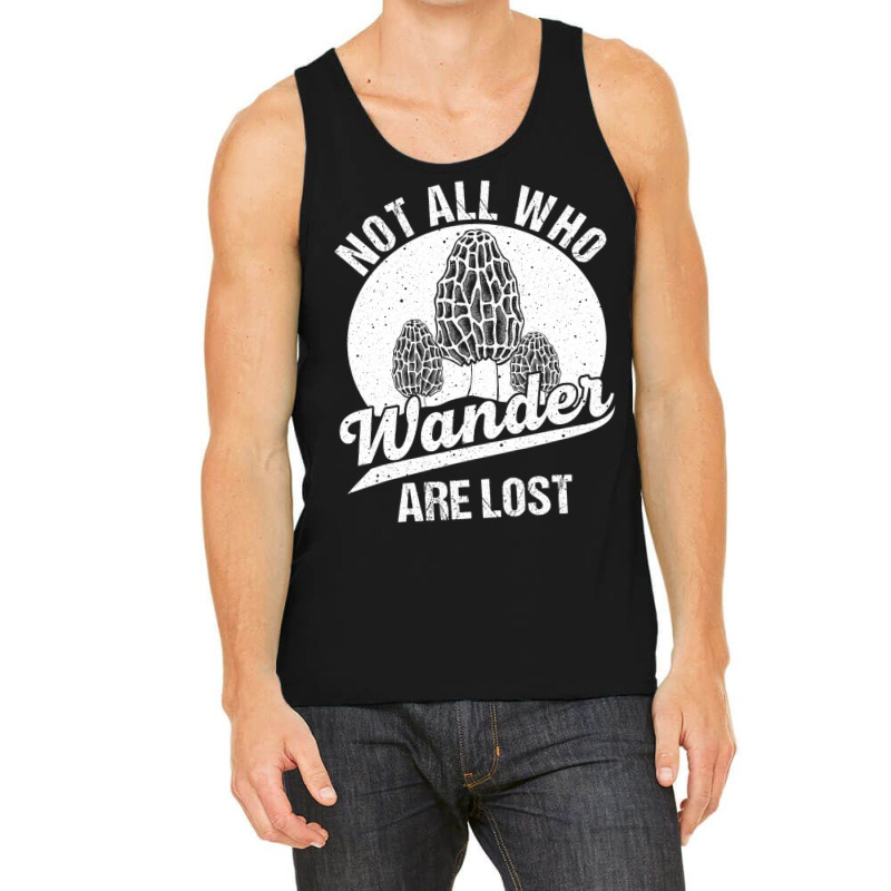 Funny Morel Mushroom Gift Foraging Mushroom Huntin Tank Top | Artistshot