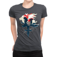 Final Fantasy Viii   Gunblades And Angels Ladies Fitted T-shirt | Artistshot