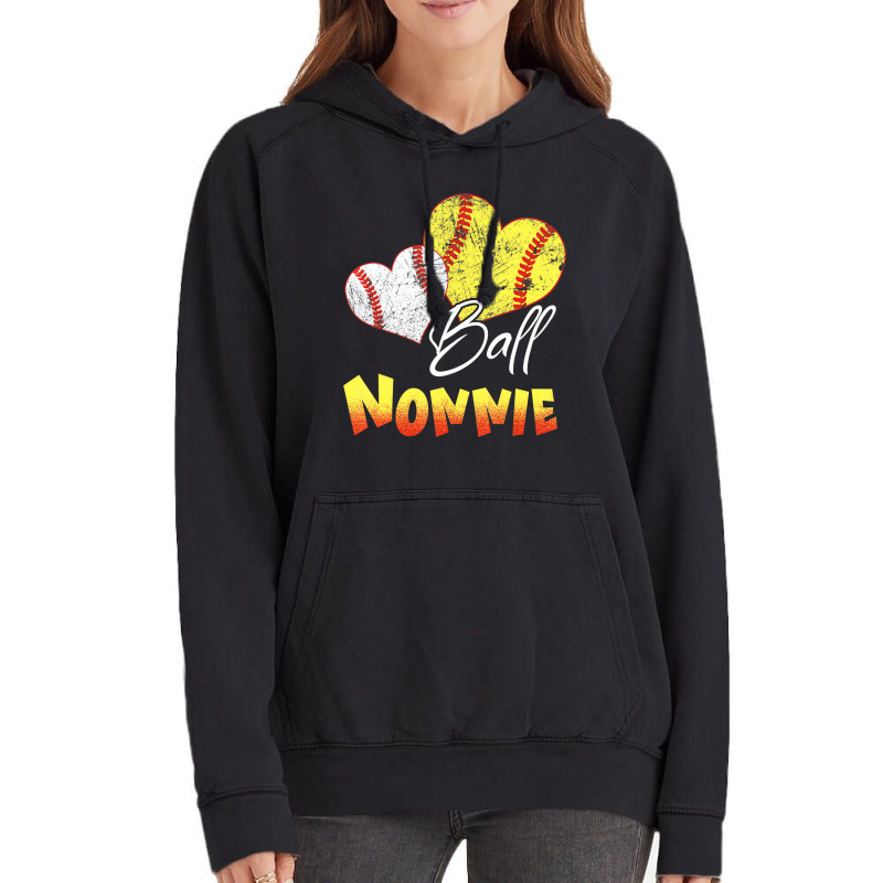 Funny Ball Nonnie Softball Baseball Gifts T Shirt Vintage Hoodie | Artistshot