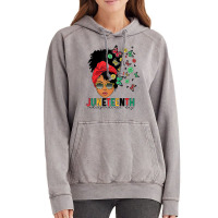 Juneteenth Is My Independence Day Black Queen And Vintage Hoodie | Artistshot