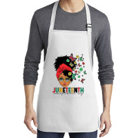 Juneteenth Is My Independence Day Black Queen And Medium-length Apron | Artistshot