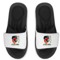 Juneteenth Is My Independence Day Black Queen And Slide Sandal | Artistshot