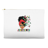 Juneteenth Is My Independence Day Black Queen And Accessory Pouches | Artistshot