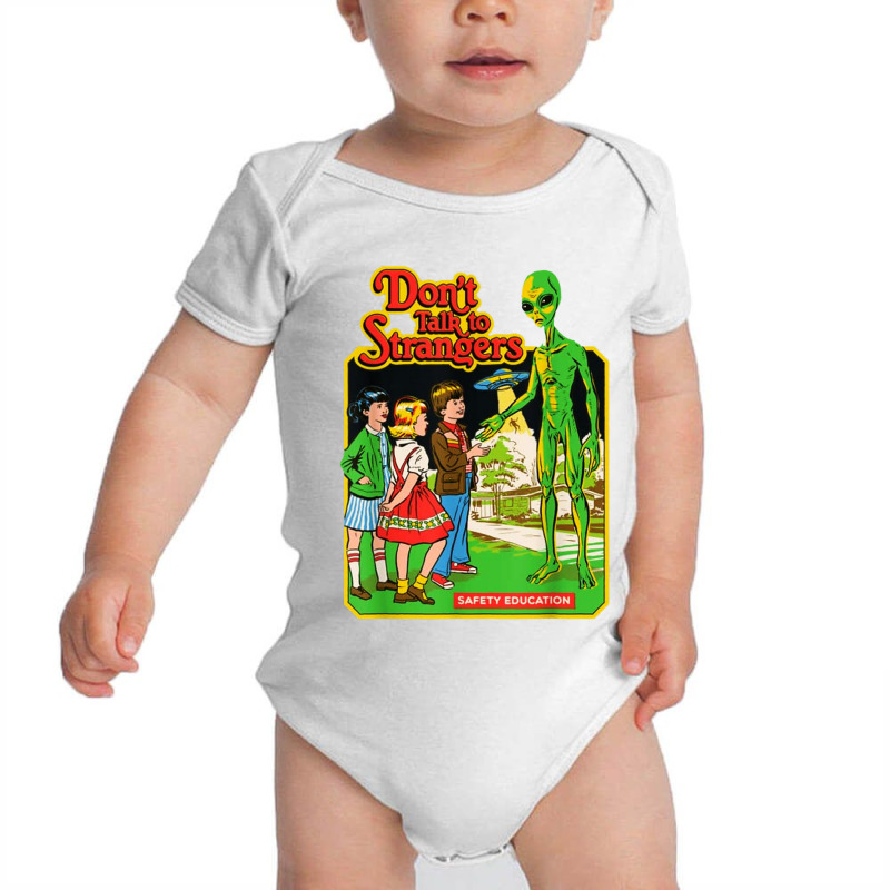 Don 't Talk To Ufo Baby Bodysuit | Artistshot