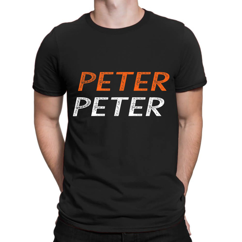 Mens Peter Peter Pumpkin Eater Halloween Couples C T-shirt | Artistshot