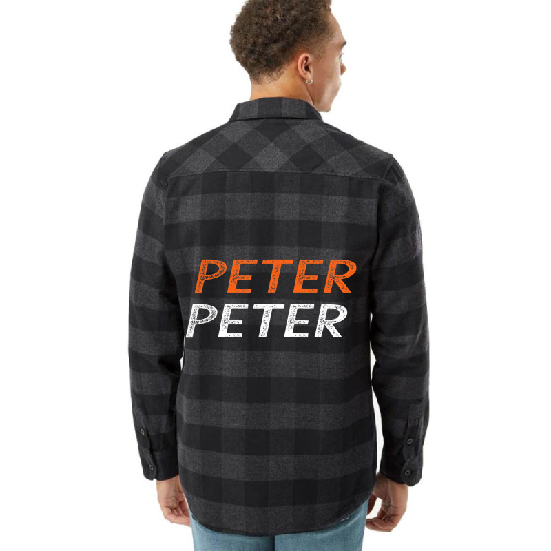 Mens Peter Peter Pumpkin Eater Halloween Couples C Flannel Shirt | Artistshot