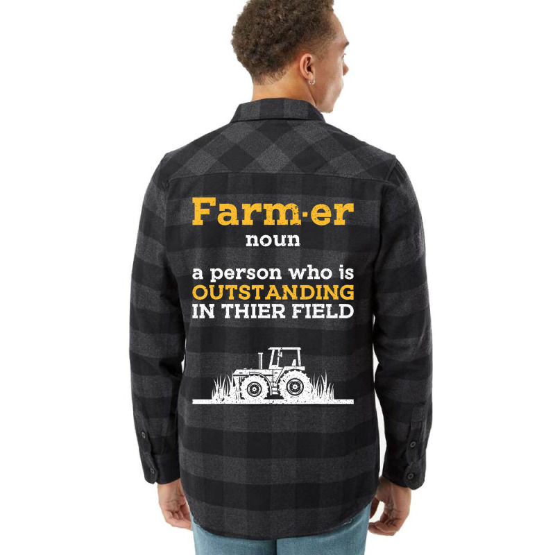 Funny Farmers Gift For Farm, Tractor & Farming Fan Flannel Shirt | Artistshot