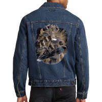 Silver Surfer & Galactus Men Denim Jacket | Artistshot