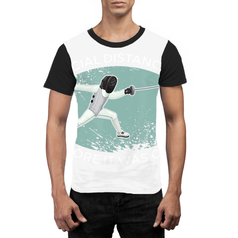 Funny Fencing Humor Hit Others First Professional Graphic T-shirt | Artistshot