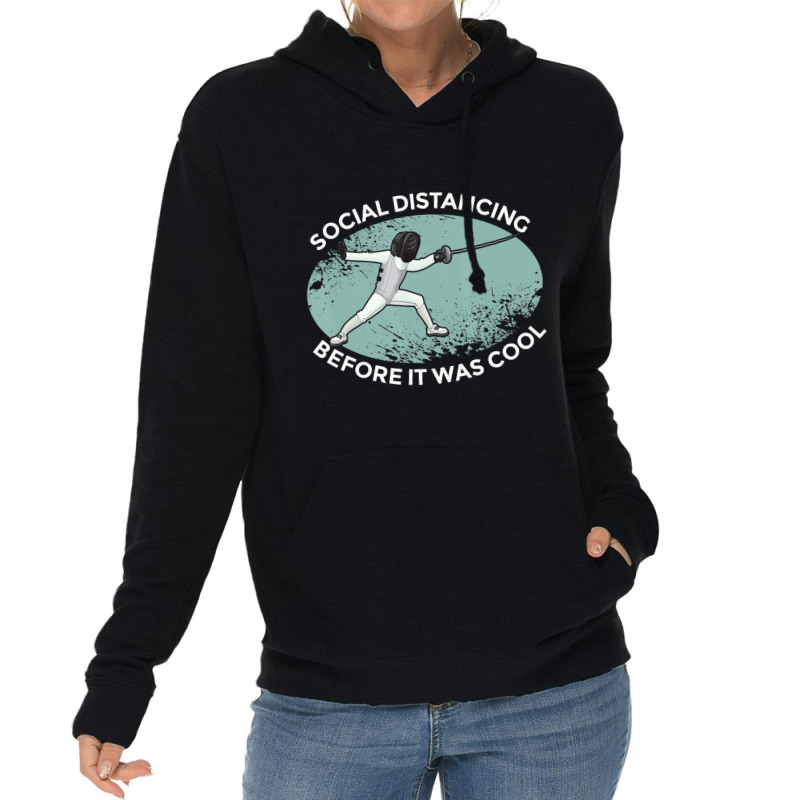 Funny Fencing Humor Hit Others First Professional Lightweight Hoodie | Artistshot