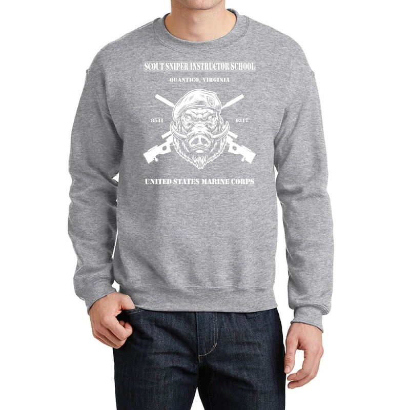 Scout Sniper Instructor Quantico Crewneck Sweatshirt by Kengkong27 | Artistshot