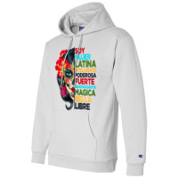 Womens Soy Mujer Latina Tee Poderosa Magica Bella Champion Hoodie | Artistshot