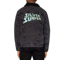 Silver Surfer 13 Unisex Sherpa-lined Denim Jacket | Artistshot