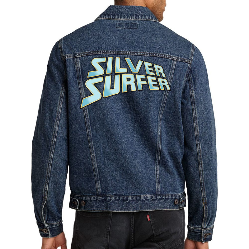 Silver Surfer 13 Men Denim Jacket by alchaobpsr | Artistshot