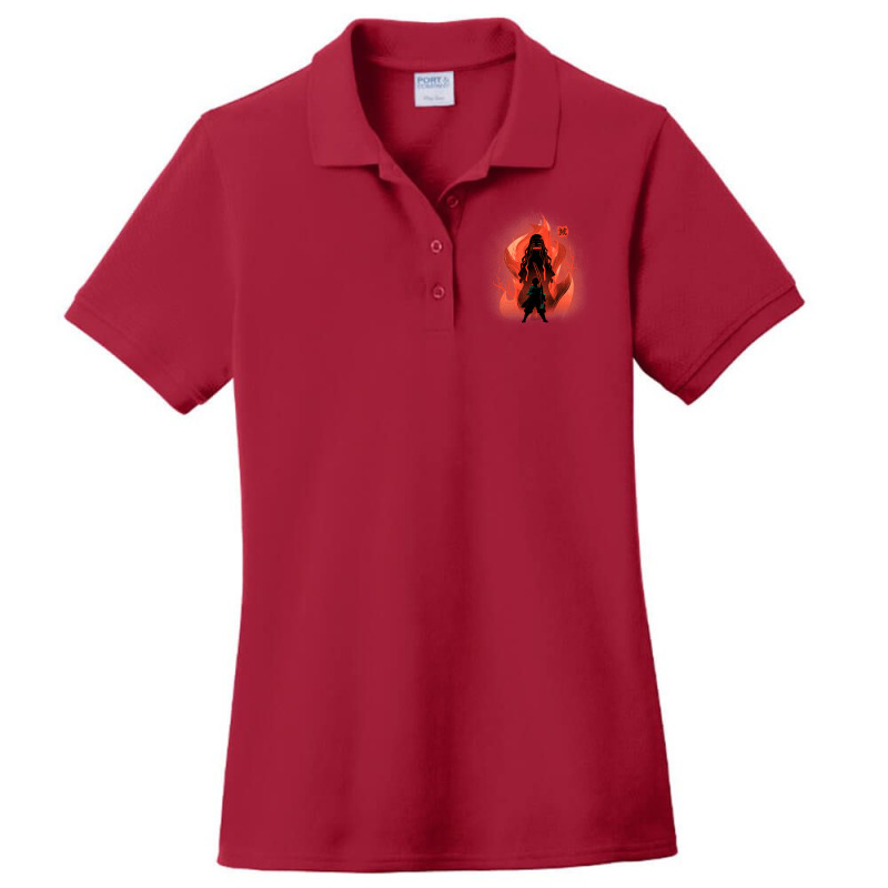 Dance Of The Fire God Ladies Polo Shirt by gesangkotianv | Artistshot