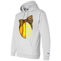 This Granny Loves Her Softball Girl Mother's Day L Champion Hoodie | Artistshot