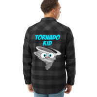 Funny Tornado Gift For Chaser Kids Boys Girls Stor Flannel Shirt | Artistshot