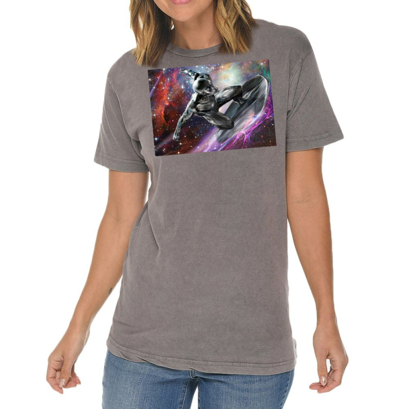 Silver Surfer 2 Vintage T-Shirt by alchaobpsr | Artistshot