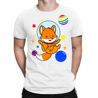 Gay Fox In Space Gay Pride T Shirt T-shirt | Artistshot