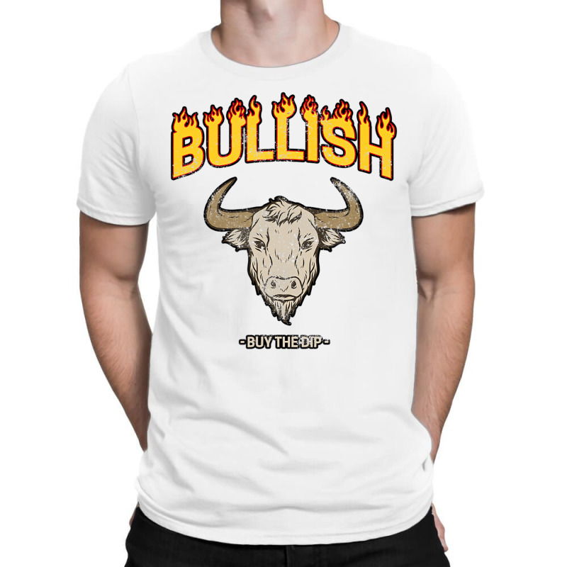 Bullish Day Trader Buy The Dip Vintage Stock Marke T-shirt | Artistshot