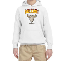 Bullish Day Trader Buy The Dip Vintage Stock Marke Youth Hoodie | Artistshot