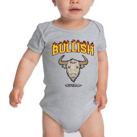 Bullish Day Trader Buy The Dip Vintage Stock Marke Baby Bodysuit | Artistshot