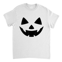 Men's Women's Pumpkin Monster Face Halloween Costu Classic T-shirt | Artistshot