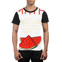 Math And Watermelons Mathematics Calculation Numbe Graphic T-shirt | Artistshot