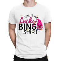 This Is My Lucky Bingo Shirt Funny Bingo Lover Gno T-shirt | Artistshot