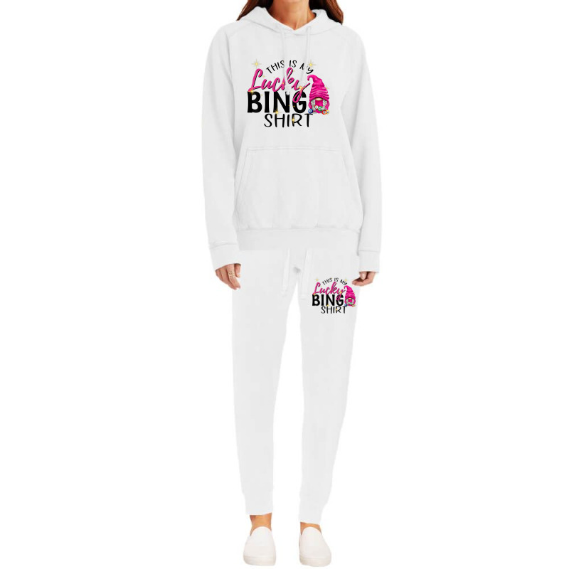 This Is My Lucky Bingo Shirt Funny Bingo Lover Gno Hoodie & Jogger Set | Artistshot