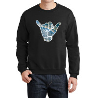 Hang Loose Surfing Shaka Hand Beach Waves Gift For Crewneck Sweatshirt | Artistshot