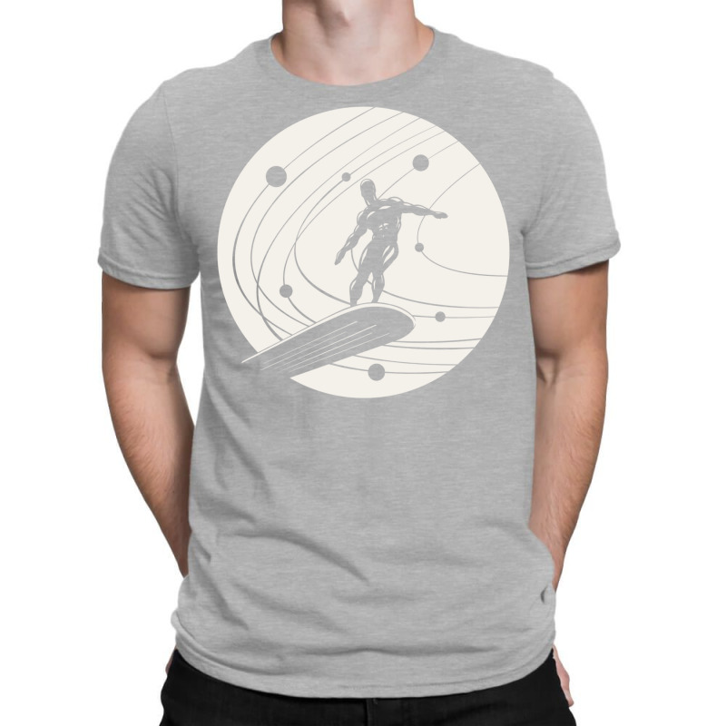 Silver Surfer Minimalist White T-shirt | Artistshot