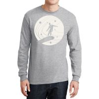 Silver Surfer Minimalist White Long Sleeve Shirts | Artistshot