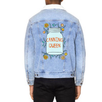 Canning Queen Canning Season Women's T Shirt Unisex Sherpa-lined Denim Jacket | Artistshot