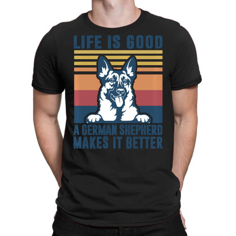 German Shepherd Gift Men Women Dog Dad Mom German T-shirt | Artistshot